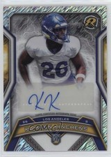 2024 Topps Resurgence Silver Static Refractor Kamren Kinchens #RRS-KK Auto 1i3m