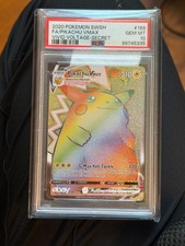 PSA 10 Pikachu VMAX 188/185 Vivid Voltage Secret Rare Rainbow Pokemon 2020 on eBay