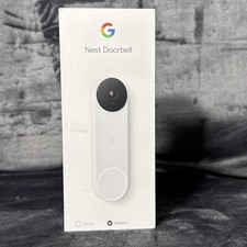 Google Nest Doorbell Battery - Video Doorbell Camera - Snow