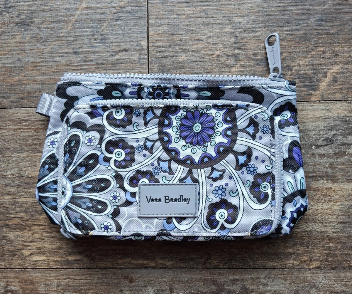 NWT Vera Bradley Brown Blue Silver \