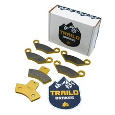 Traild Polaris Scrambler 400/500 1998-2004 Ceramic Brake Pad Set Front & Rear