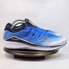 Saucony Ride ISO Shoes Mens Size 8.5 Blue Running Sneakers Everun S20444-1