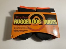 Ultra Paws Rugged Dog Water Proof Boots Shoes Red, Size 7 between M-L , New