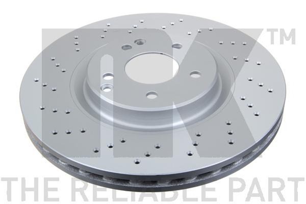 2X NK Bremsscheibe 3133117 FüR W203 SLK CLK S203 Mercedes Klasse Model C209 R171-image
