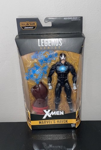 Figura de acción Marvel Legends Havok 6” pulgadas nueva en caja Juggernaut BAF Wave X-Men - Imagen 1 de 5