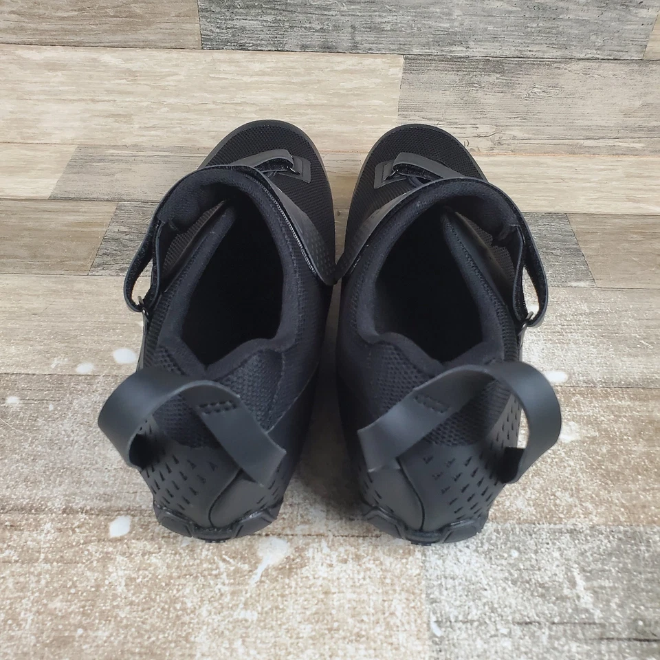 Pearl Izumi Tri Fly 7 Zapatos de Ciclismo para Hombres Talla 12 EU 47 Negro Zapato de Bicicleta NUEVO Foto 3 de 4