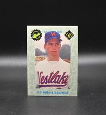 1990 Classic Draft Picks MIKE LIEBERTHAL Rookie Card #3 Philadelphia Phillies