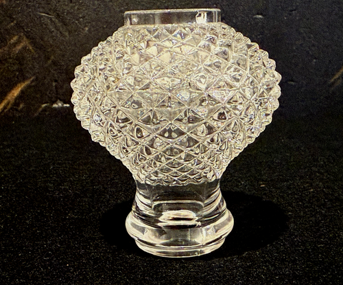 TRANSPARENT CRYSTAL THREADING, By RCR, H 75 mm, 15 mm HOLE, FOR CHANDELIERS - Picture 2 of 11