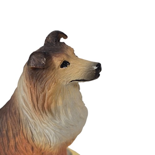 VTG 90s Collie Dog Lot Figurine Ornament Tiny Ones 1992 Conversation Concepts - Picture 3 of 8