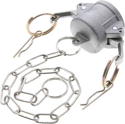 Kamlock-Verschlusskappe (DC) 1'', Aluminium Werkstoff:Aluminium Baugröße:1'' PN:18