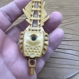 LEGO Bionicle - Inika Light Up Flame Sword - Gold - Part # 55824c01 - From 8727 