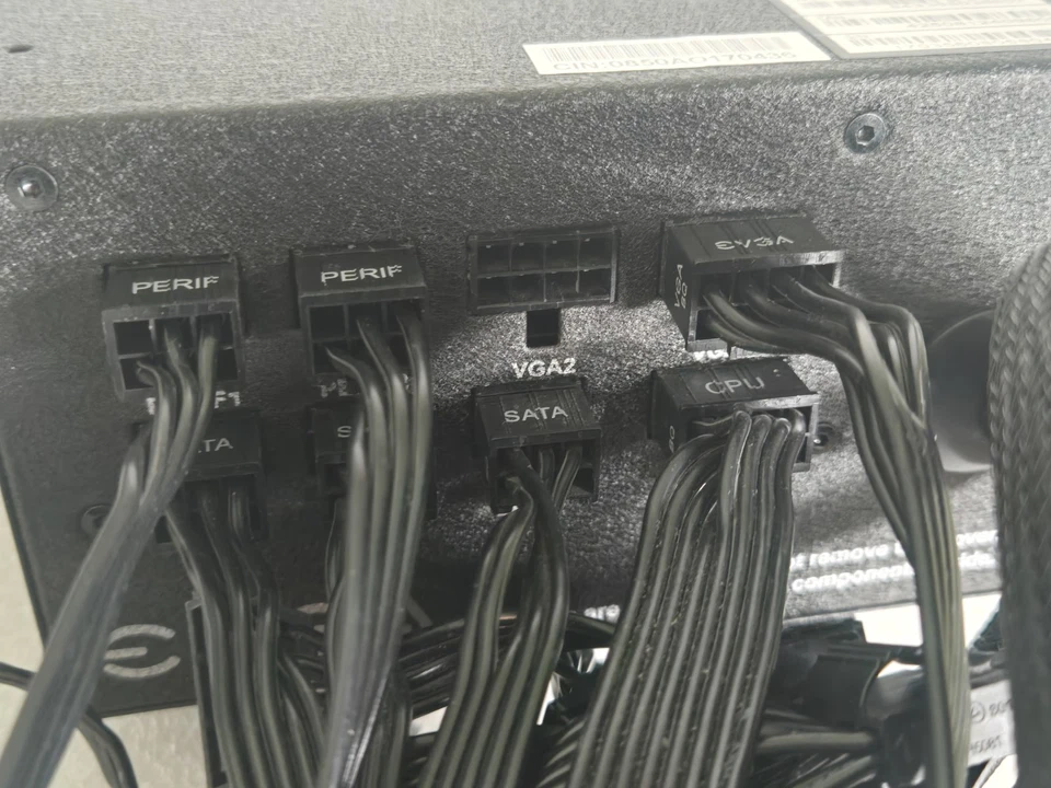 EVGA 850 BQ 80+ BRONZE 850W Semi Modular Power Supply - 110BQ0850V1 - Image 4 of 4