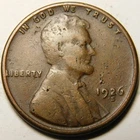 1926 S Lincoln Wheat Cent Penny F-Details/ Damaged  Actual Coin Pictured