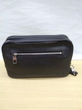 Louis Vuitton M32902 NeoPavillon Taiga Borsa pochette da uomo in pelle nera LV