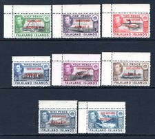 (035)     Falkland Islands Dep (South Shetlands) KGVI 1944-45 Set SGD1-D8 MNH