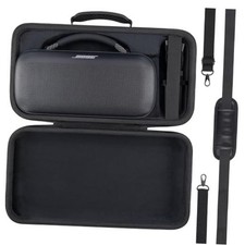 for Bose SoundLink Max Portable Speaker Hard Travel Case, Black  Black Case