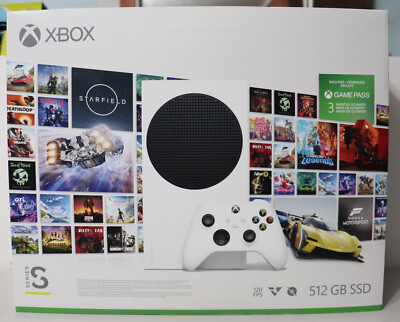 Microsoft Xbox Series S Console Starter Bundle 512GB Months Game Pass  NEW 196388205783|
