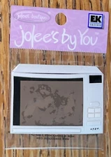 RARE Jolees Mini by You Microwave Cooks Food Dinner Meal Scrapbook Non-Adhesive
