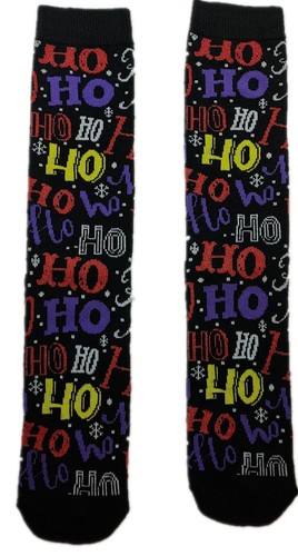 Christmas Xmas Novelty Fun Socks Cotton Happy Sox Crazy Crew Men Women Size 6-12 - Picture 15 of 32