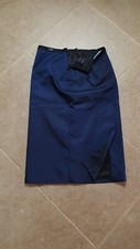Vintage Luxury women's re-nylon skirt PRADA blue skirt size 38