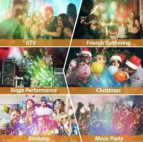 Party lights, Strobe Stage Lights,DJ Lights Sound Activated with Remote Control - Picture 6 of 11