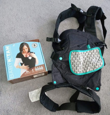 lot 2 Baby Wrap Sling Carriers FLIP 4-in-1 Convertible Carrier  BABY K'TAN sz S