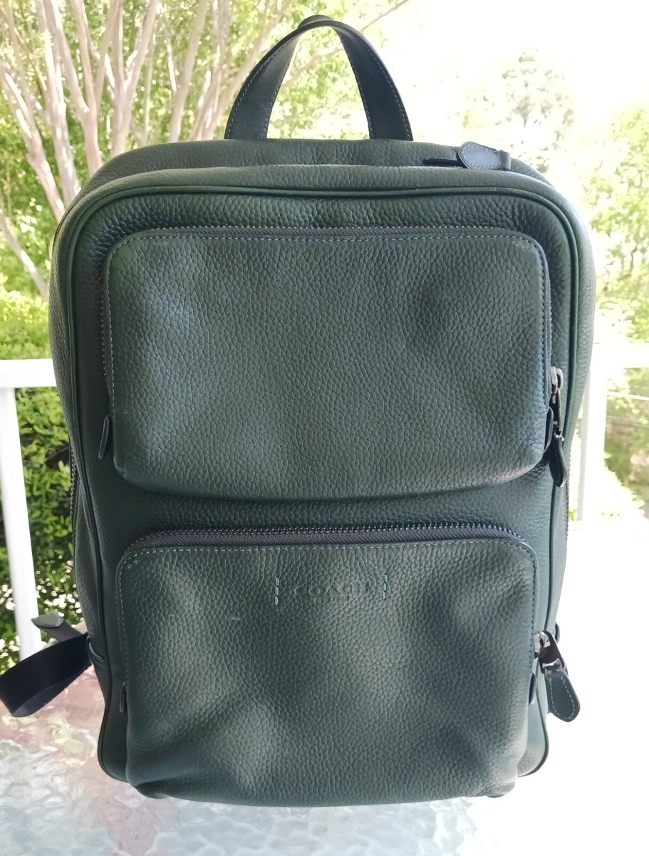 COACH グリーン　リュック COACH グリーン リュック