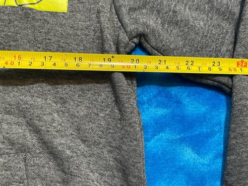 Nickelodeon Reptar Gray Pullover Hoodie Size Medium - Picture 8 of 12