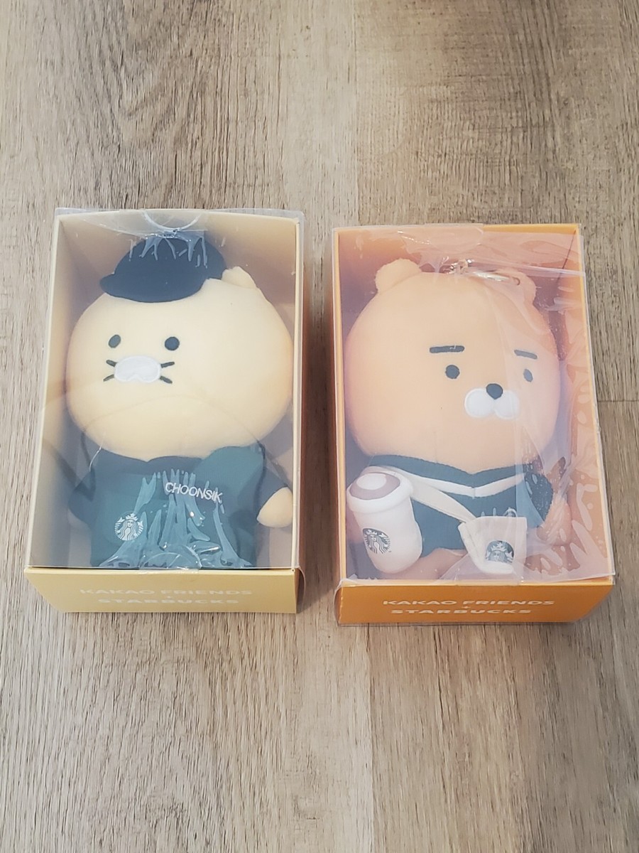 【韓国スタバ】KAKAO FRIENDS★MyBuddy Ryan Keychain K- Starbucks x Kakao Friends] My Buddy Ryan Keychain - 한국