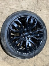 1x LAND ROVER RANGE SPORT 13-17 SINGLE ALLOY WHEEL + TYRE 275-45-21 DK6M-1007-NA