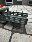 Antique 1930'S A.C. Williams Cast Iron Mack C-Cab Stake Truck - Green — photo 4