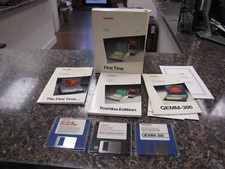 Vintage Toshiba QEMM-386 Manuals & Software 3...