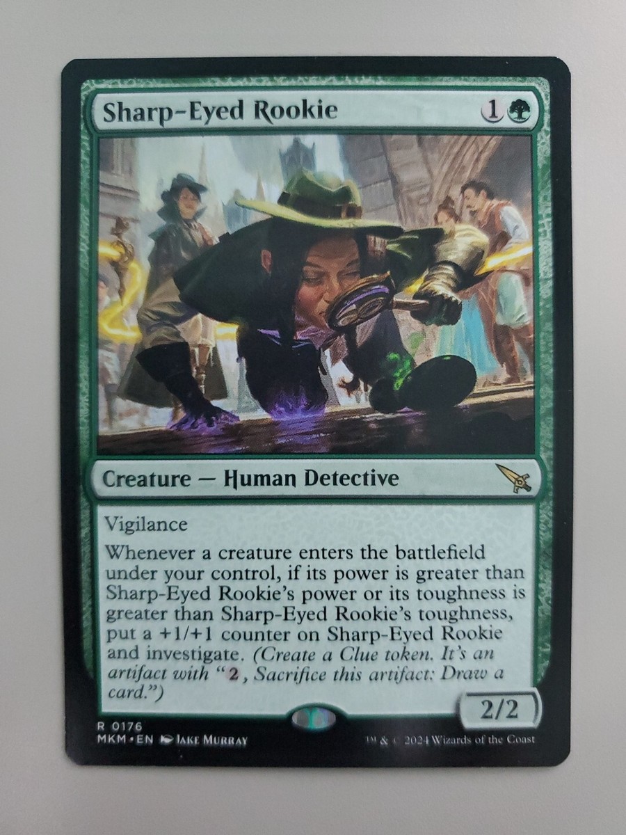 murders at karlov manor rare cards MtG Blood Spatter Analysis #189 [Prerelease FOIL] Murder (Showcase) - Murders at