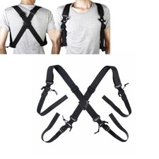 X-Back Suspenders Military Duty Belt Tactical Harness Strap Back for Airsoft