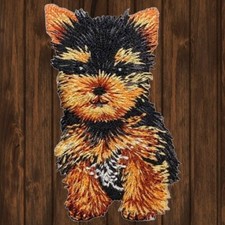 Parche bordado Yorkie - planchado