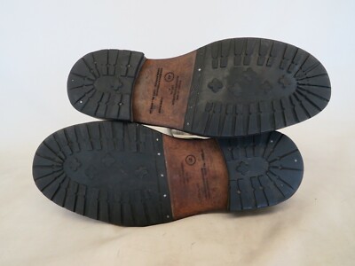 All Saints Jacks Place Brown Suede Leather Oxford Dress  display picture 1