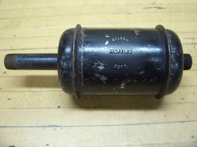 Vintage NOS Garden Tractor Gas Engine Kohler Briggs Tecumseh Nelson Muffler 1/2''