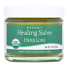 Herb Lore Organic Healing Salve - Diaper Rash Cream Ointment, Drool, Herbal