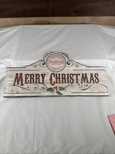 Merry Christmas Sign Northpole Approved