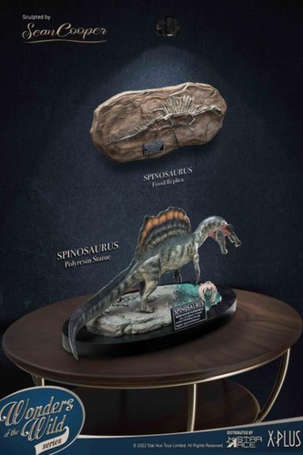 STAR ACE X PLUS Wonders of the Wild Spinosaurus 2.0 Land Version DELUXE Statue - Picture 2 of 12