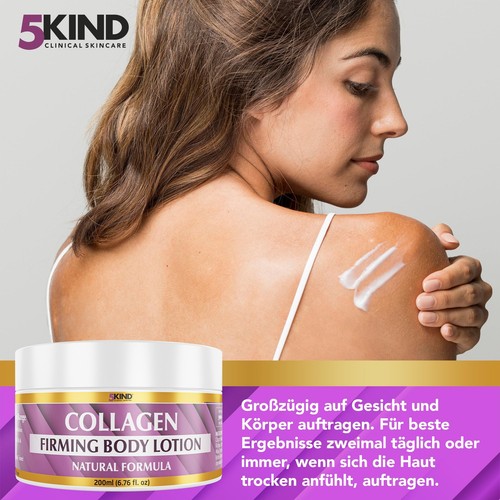 5kind Collagen Straffende Feuchtigkeitscreme 200 ml - Professionelle Anti Cel... - Bild 6 von 7