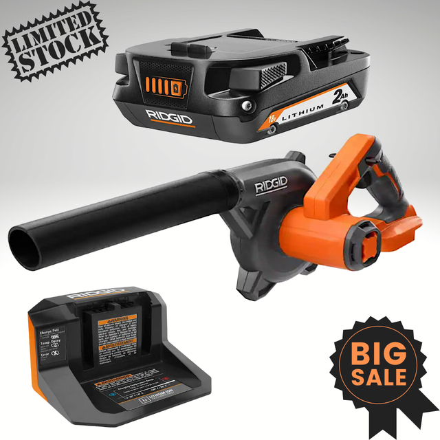 RIDGID 18v Cordless Compact Jobsite 