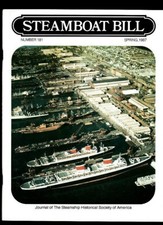 NEWPORT NEWS VA SHIPS 1866-1986~1940s MIGRANT SHIPS~STEAMBOAT BILL JOURNAL 1987