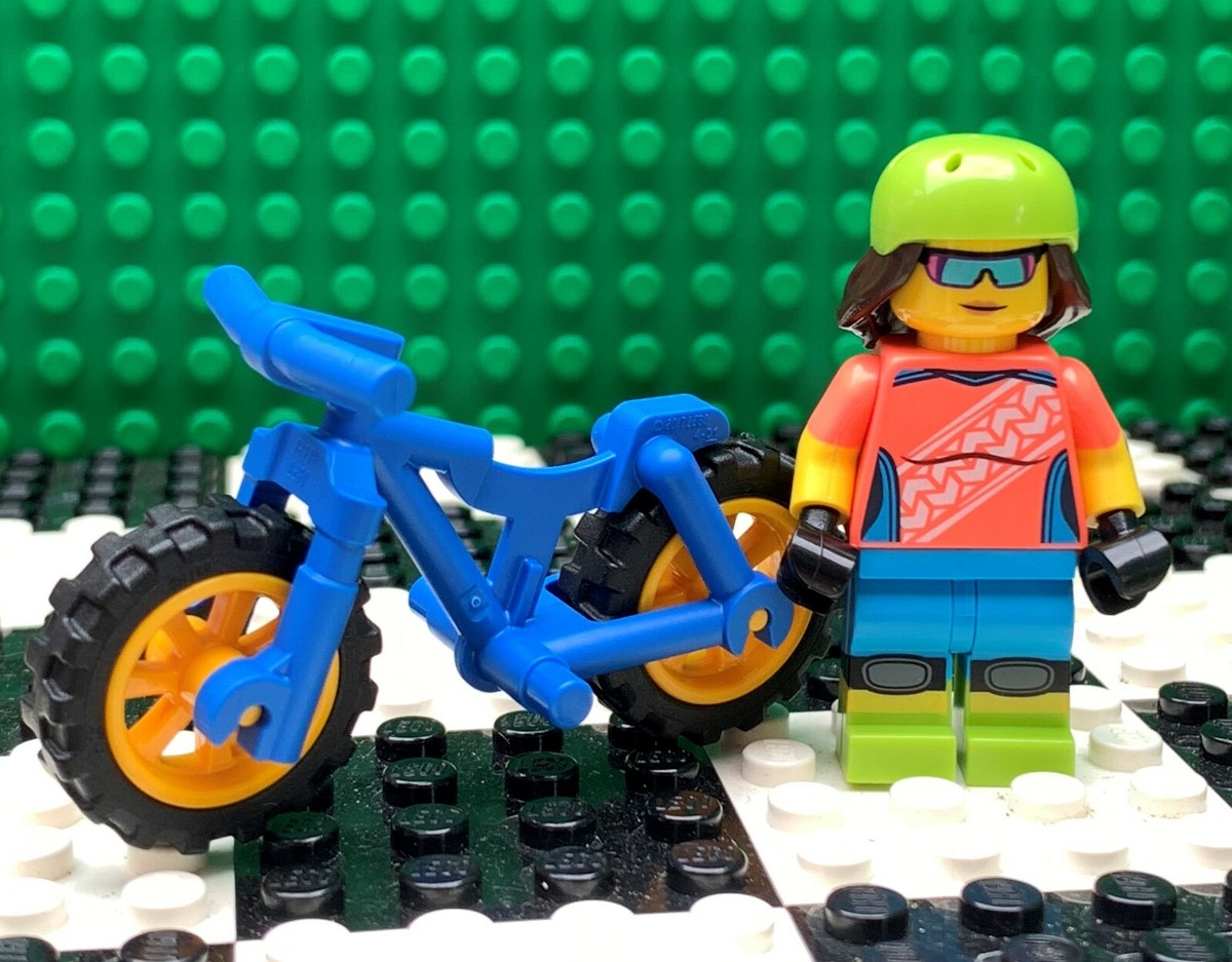 Lego 71025 Series 19 MOUNTAIN BIKER bike helmet Minifigures