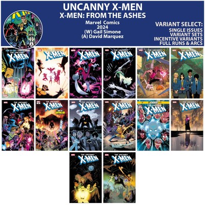 Uncanny X-Men (2024) #1-5 6 7 8 9 10 11 12 13 14 Marvel Comics COVER SELECT