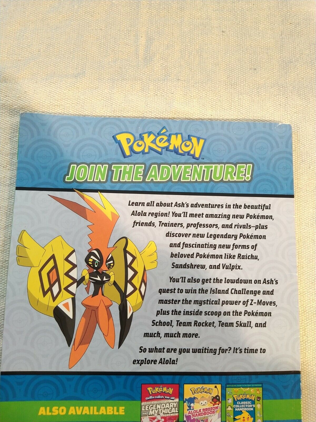 Fold Your Own Alola Region Pokemon by Scholastic