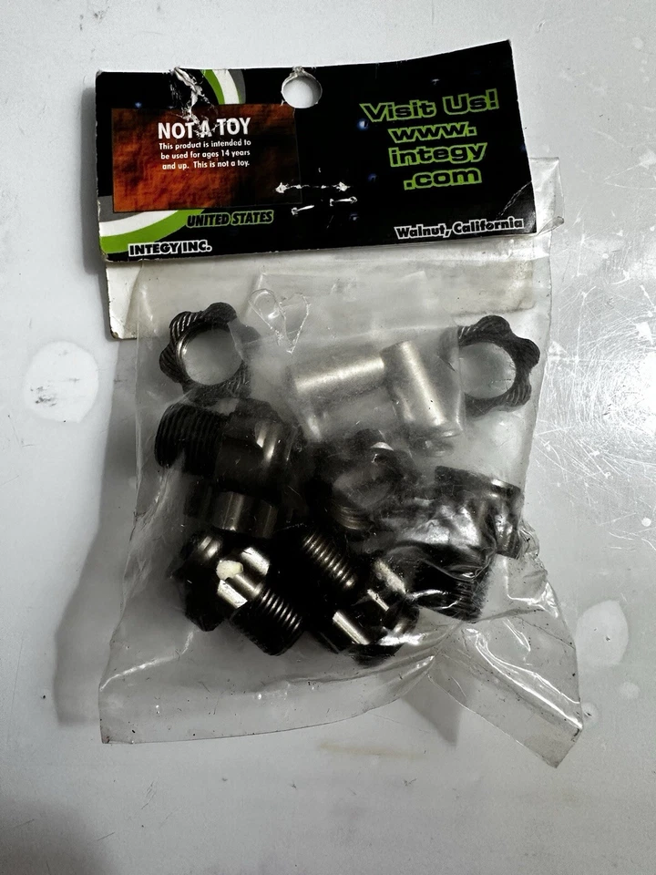 INTEGY Billet mecanizado 17 mm cubo de rueda hexagonal + desplazamiento de 6 mm (4) para Traxxas 1/10 Foto 2 de 2