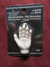 Ashland Halloween Tiny Treasures, Palmistry Hand  2024  NEW