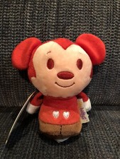 Hallmark Itty Bittys Valentines Happy Heart Mickey Mouse Plush Limited Ed. 2013