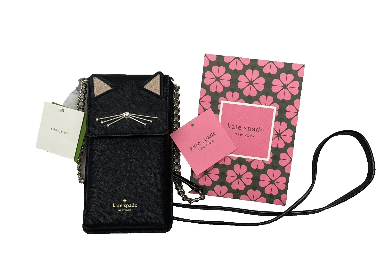 Kate Spade New York Black Cat Estuches, fundas y cubiertas para teléfonos celulares